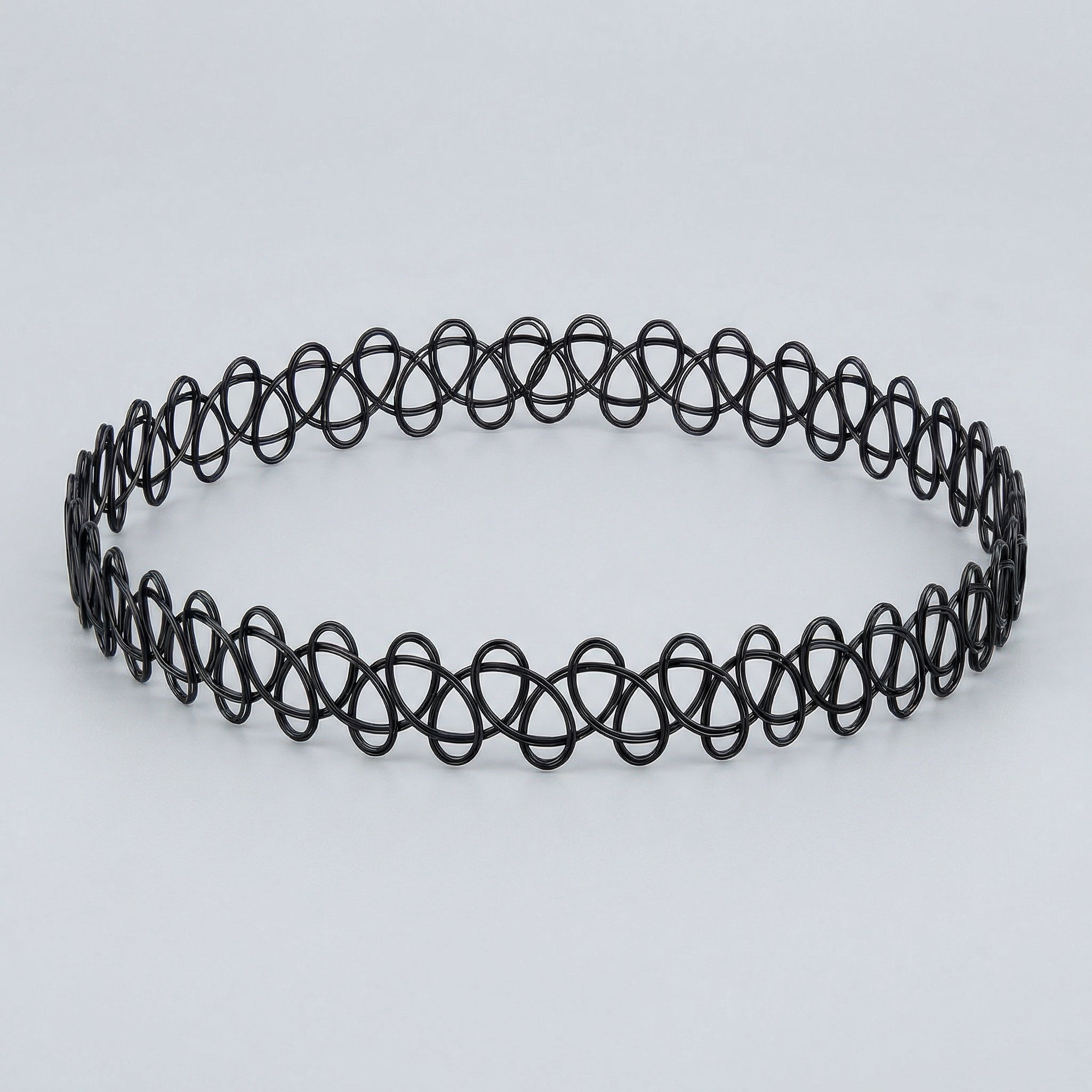 Choker “Tattoo Nero” stile gotico