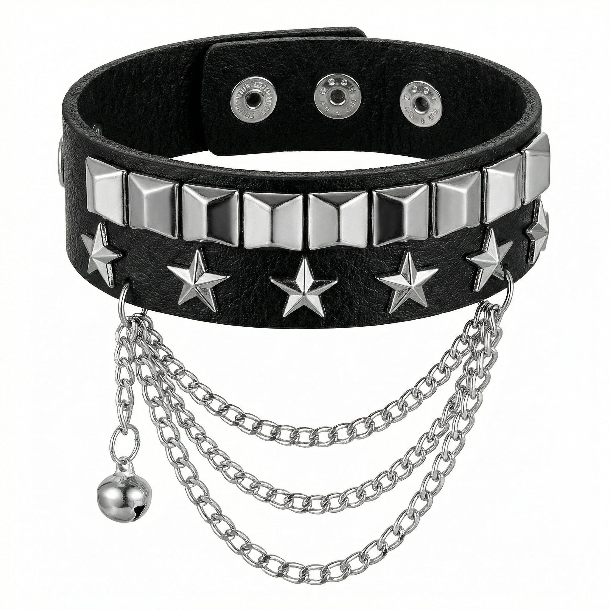 Bracciale “Stelle & Catene” stile gotico