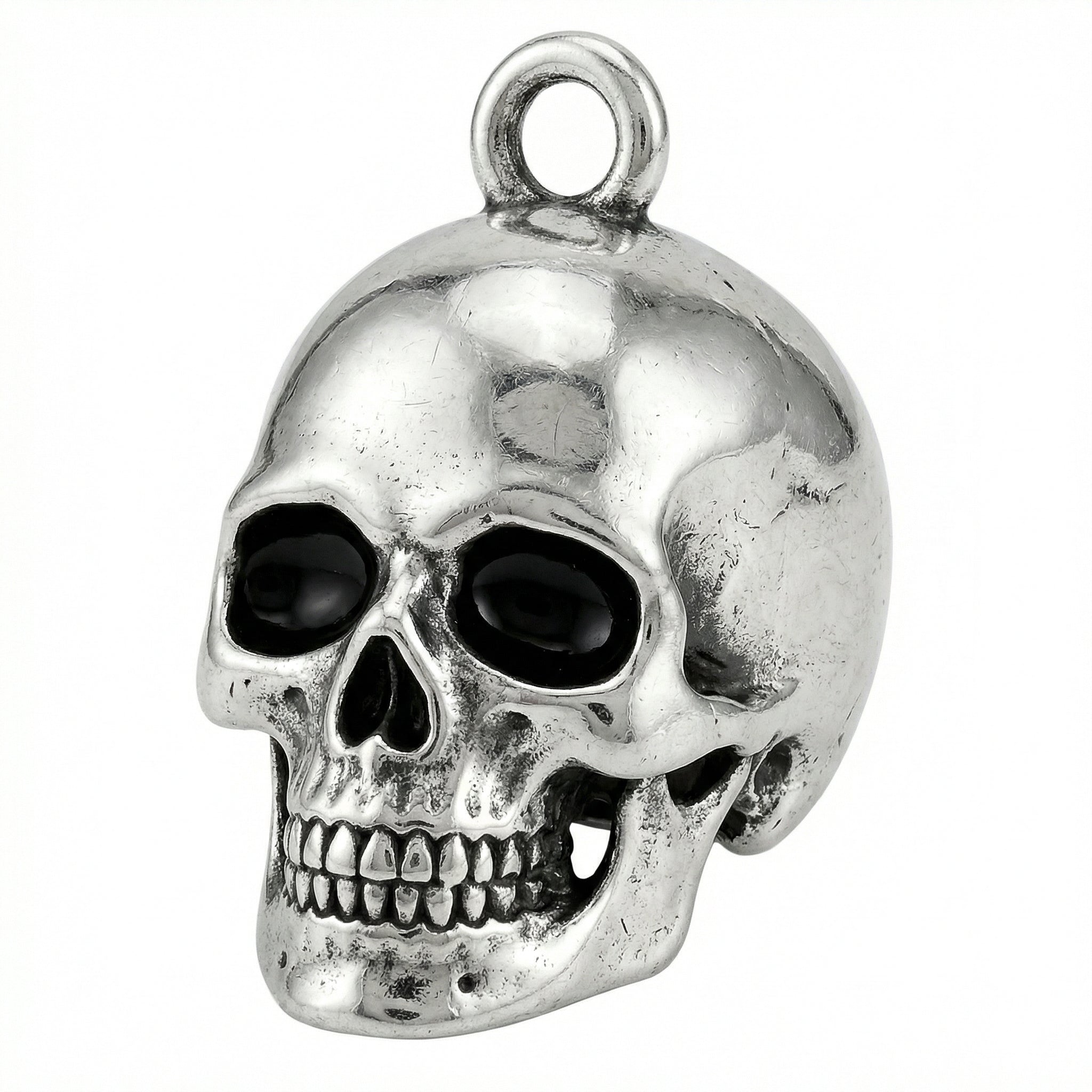 Ciondolo “Teschio Argento” stile gotico