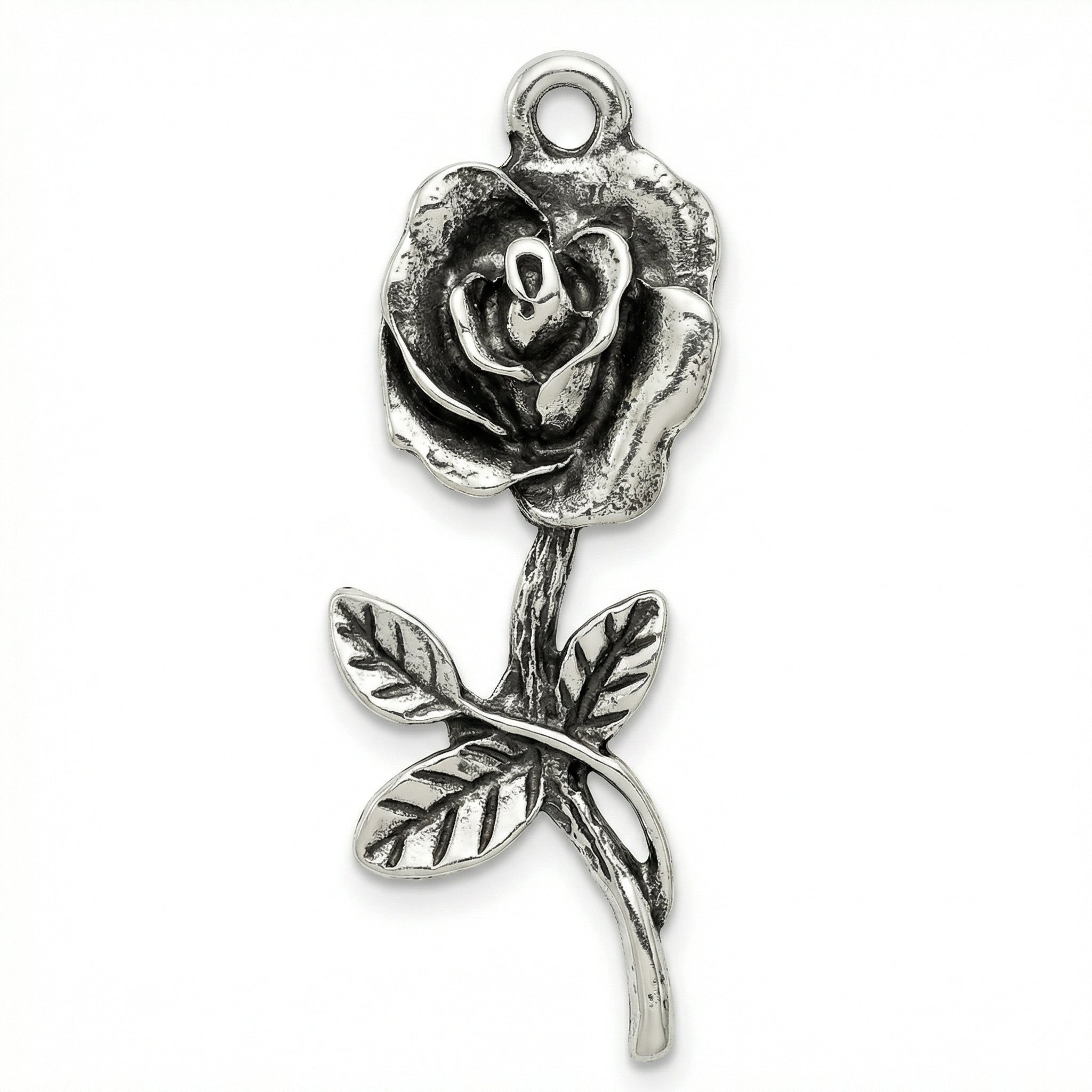 Ciondolo “Rosa d’Argento” stile gotico